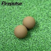 Balles de golf de tournoi en Surlyn à deux couches, brun foncé mat, balles de golf professionnelles brun foncé mat pour matchs