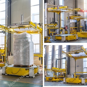 Tự động trực tuyến hàng đầu phim thu nhỏ máy bao bì Stretch Wrap máy các nhà sản xuất Pallet <span class=keywords><strong>wrapper</strong></span> với Top tấm để bán - Product Image 4