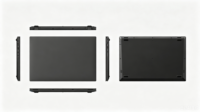 Laptop Baru 15.6" Intel N4020 Quad Core 256 SSD Layar IPS Full HD Keyboard Inggris Windows 11 Home untuk Pelajar
