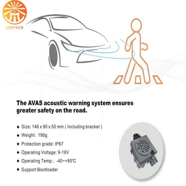 New AVAS Acoustic Vehicle Alerting System with Warning Sounds for Electric Vehicles Compatible City Land Cruiser Auris Models