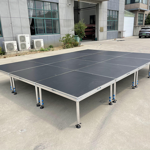 Structure de scène modulaire portable en aluminium robuste, capacité de charge de 1000 kg, <span class=keywords><strong>plateforme</strong></span> événementielle pour grandes manifestations musicales en extérieur - Product Image 1