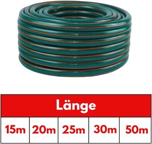 <span class=keywords><strong>Tuyau</strong></span> <span class=keywords><strong>d</strong></span>'<span class=keywords><strong>arrosage</strong></span> de jardin 4 plis en PVC flexible, résistant aux UV, plage de température -<span class=keywords><strong>25</strong></span>°C à 60°C, diamètres 1/2" et 1", longueurs 15m à 50m, 24 unités - Product Image 3