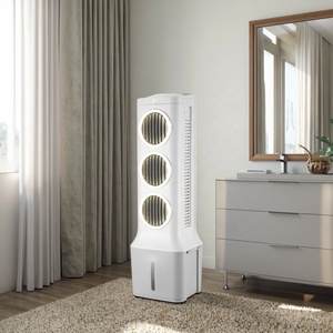Enfriador de <span class=keywords><strong>aire</strong></span> portátil moderno de 60W <span class=keywords><strong>con</strong></span> tanque de <span class=keywords><strong>agua</strong></span> y luces de cinta Bomba de enfriador de <span class=keywords><strong>aire</strong></span> para habitación - Product Image 5