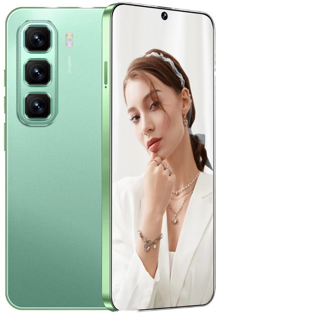 Full Screen Hot 60i 5G Smartphone Deca Core French/Spanish 7.3" OLED 120Hz 16GB/1TB 108MP Camera Quick Charge 65W Android Phone