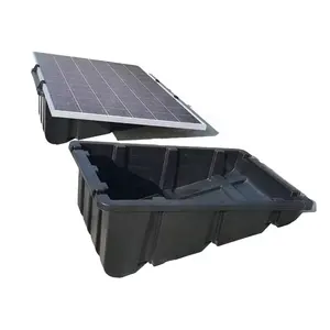 Easy to install HDPE plastic solar roof installation seat
