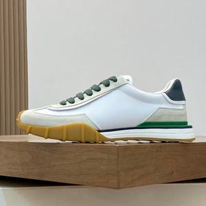 Retro Style Men's High-End Designer's New Luxury Sports Walking <b>Shoes</b> Breathable Lace-Up Genuine <b>Leather</b> Anti-Slip Flat - Product Image 2