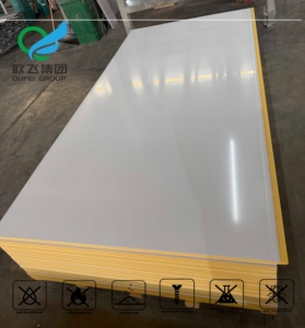 16mm 18mm Op Maat Gemaakte Kleur Brandwerende PVC Schuimplaat Sandwichplaat voor Keukenmeubels Kunststofplaten - Product Image 4