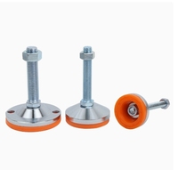 Vis de pied fixes à ventouse robustes Pieds de réglage m16 Tapis de machine antidérapant absorbant les chocs pieds de support réglables m20