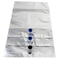 Sac en aluminium avec doublure en PE pour fût de 220 litres, utilisé pour la pâte de tomate, sac aseptique dans un fût en acier de 220 L, sac aseptique
