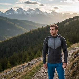 Felpa ABETONE Outdoor Pullover da uomo comodo ed elegante - Product Image 3