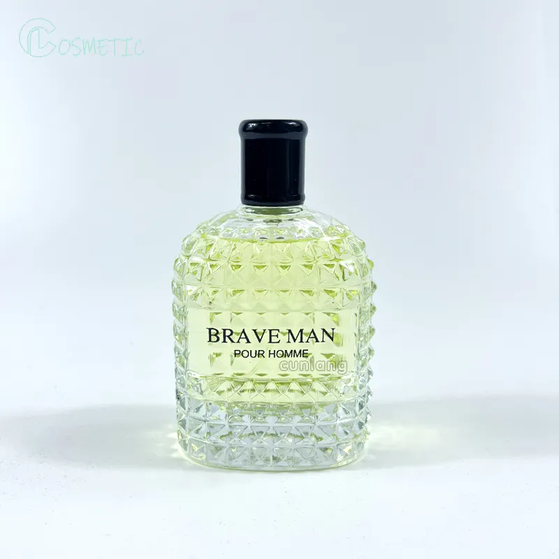 New Design Woody Perfume Large Capacity Glass Bottle Long-Lasting Fragrance Cologne Men's Perfume