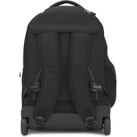 Tas Ransel Laptop Beroda 15 Inch Laris Manis dengan Port Pengisian Daya USB, Tas Travel Bisnis Anti Air Bahan Oxford