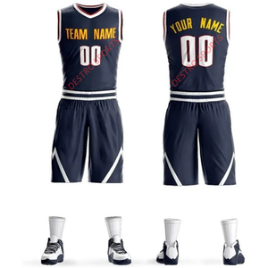 Conception unique à bas prix logo personnalisé ensembles d'uniformes de basket-ball sans manches unisexe ensemble de basket-ball 100% polyester de vente chaude - Product Image 1