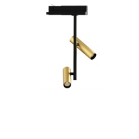 Chambre à coucher salon système d'éclairage sur rail lampe suspendue projecteur commercial lumière sur rail magnétique suspension