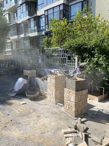 Thiên nhiên thân thiện với môi màu vàng đá vôi gạch và tường ốp hình chữ nhật <span class=keywords><strong>Slate</strong></span> đá Veneer cho bên ngoài trang trí ứng dụng - Product Image 5