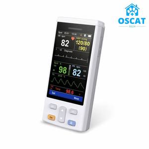 Moniteur de capnographie vétérinaire OSCAT PC200V pour chevaux ETCO2/SPO2/NIBP - Appareil médical portable avec certification CE - Product Image 3