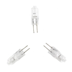 Larga vida útil <span class=keywords><strong>G4</strong></span> Base <span class=keywords><strong>10W</strong></span> 20W 25W <span class=keywords><strong>12V</strong></span> Vidrio transparente esmerilado Halógeno Bombilla <span class=keywords><strong>G4</strong></span> Pin Lámpara halógena - Product Image 2