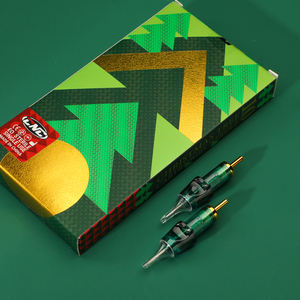 2023 OEMプロの使い捨てカートリッジタトゥー針3RL Xmas限定版眉毛とボディアート用 - Product Image 5