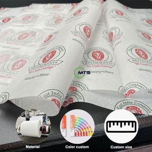 Custom Greaseproof Sandwich Wrap Wax Deli Paper Sheets Single Side Parchment Paper for Handmade Cookies Bread <b>Milk</b> - Product Image 2