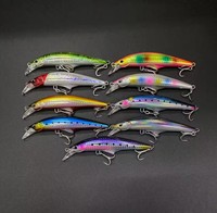 Leurre de pêche coulant robuste et grand format 120mm, Jig rigide à longue portée, Crankbait pour Carpe et Bar rayé, Matériel de pêche