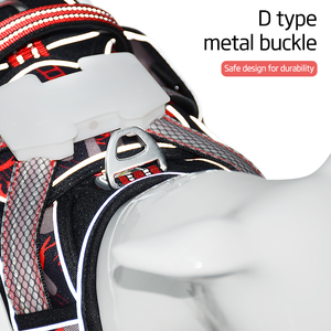 สายจูงสุนัขไฟ LED สะท้อนแสงระบายอากาศได้สายจูงสุนัขพร้อมสายรัดสำหรับฝึกสุนัข - Product Image 4