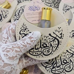 Personalized PU Leather Perfume Case Protective Case White Musk Fragrance Oils Ramadan Eid Distributions <b>Gifts</b> Eid Welcome <b>Gifts</b> - Product Image 4