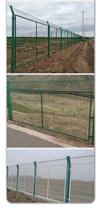 Hai mặt quang điện dây thép Net đường cao tốc Orchard kim loại thiên nhiên cách ly bảo vệ biên giới với bài hàng rào phụ kiện - Product Image 4