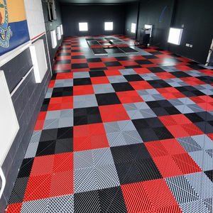 2024 vente chaude 4S Car Wash Shop pp sol pour garage détaillant tapis de garage carreaux de sol en plastique - Product Image 2