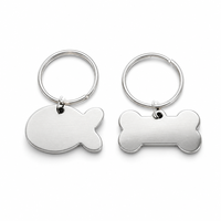 Benutzer definierte Großhandel Hochwertige Nette Hund Katze Tag Gold Nickel Metall Niedriger Preis Haustier Namensschild Gravur Pfote Für Mode Metall Hunde marken