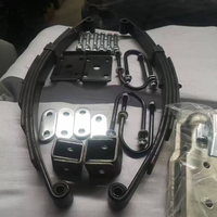 Essieux de remorque à suspension à ressorts à lames légers 4400lb 6000lb 7800lb 300000lb avec accessoires et pièces de ressorts à lames pour remorque