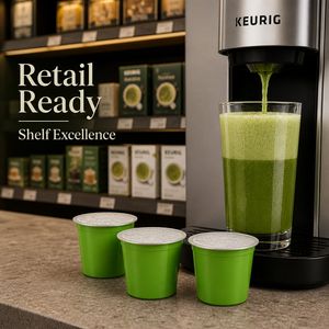 Instant Matcha Green <b>Tea</b> Capsules Compatible With Keurig Machines Single Serve Quick Brew Organic <b>Pods</b> Wholesale Supply - Product Image 1