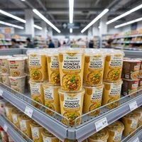 OEM High Protein Konjac Noodles Curry Chicken Flavor Instant Noodles Private Label Manufacturer