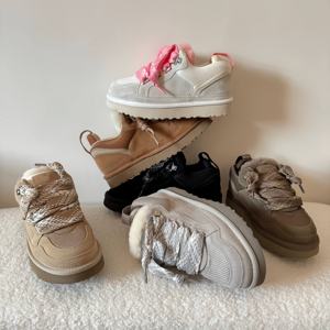 Bottes de neige UGGS pour femmes, de luxe, automne et hiver, de qualité supérieure, en laine, augmentant la taille - Product Image 5