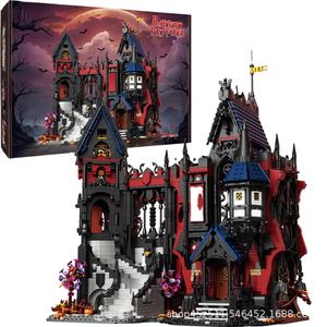 36003 3540 Piezas MOC Street View <span class=keywords><strong>Casa</strong></span> de Vampiros, Bloques de Construcción, Ladrillos, Juguetes, Regalos de Navidad, 14+ - Product Image 1