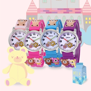 Montre pour enfants, montre de sport pour enfants, confortable, en plastique, dessin animé 3D, étanche, cadeau d'anniversaire, montre-bracelet pour enfants - Product Image 5