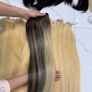 Extensions de cheveux longs et lisses de haute qualité, cuticules alignées, parfaites pour le tressage et la construction de perruques - Product Image 2