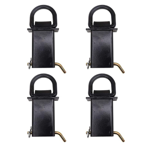 <span class=keywords><strong>Enganche</strong></span> de bolsillo extraíble de alta resistencia, 16200 libras, receptor d-ring, apto para remolques de utilidad y camas planas, equipado - Product Image 5