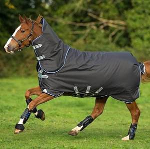 Luxury 400 GSM <b>Waterproof</b> Horse <b>Blanket</b> for Winter Protection with Reinforced Durable Nylon Exterior and Soft Comfortable - Product Image 2