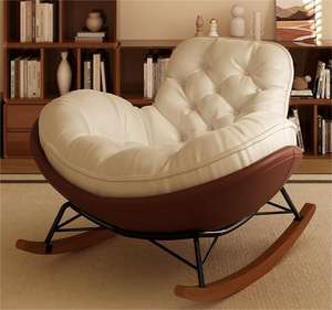 펭귄 디자인 성인 안락 의자 게으른 소파 홈 발코니 흔들 의자 레저 다이닝 야외 및 침실 사용 - Product Image 1