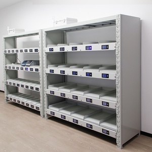 אולודה 32 מיקומי אחסון מחסן מתכת חכם מדפים לאחסון עם שקילה וספירה אוטומטית ללא צורך באנשים, ציוד מתכתי לקצה המסלול - Product Image 2