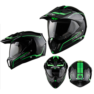 ZoomLon工場卸売オフロードオートバイヘルメットDOTデュアルレンズ安全フリップアップヘルメットカプセル通気性OEM - Product Image 6