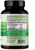 Capsules de Glucosamine Chondroïtine MSM 2KCl 200 unités – Complément de soutien articulaire – Marque privée OEM