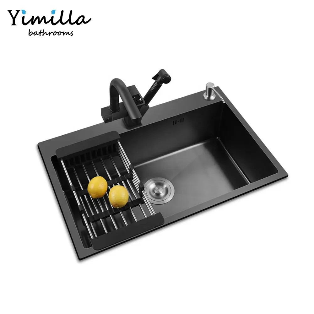 Fregadero de cocina de acero inoxidable 304, precio barato, comercial, pequeño