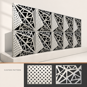 Revêtement extérieur de bâtiment, taille personnalisée, panneau mural en aluminium moderne - Product Image 5