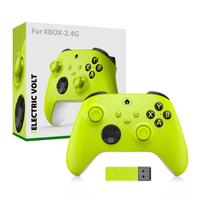 Manette de jeu sans fil 2,4 GHz avec double moteur de vibration, plusieurs couleurs, pour console de jeu XBOX Series PC