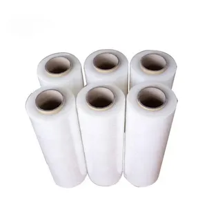 Strech Plastic Ldpe Pe Packaging Roll Wrapping Machine Lldpe Hand Packing <b>Pallet</b> <b>Wrap</b> Stretch Film - Product Image 5