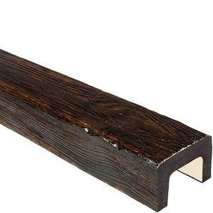 Haz de <span class=keywords><strong>madera</strong></span> artificial ligero personalizado, resistente al agua, a prueba de humedad, haz de imitación hecho de <span class=keywords><strong>madera</strong></span> simulada para Decoración - Product Image 4