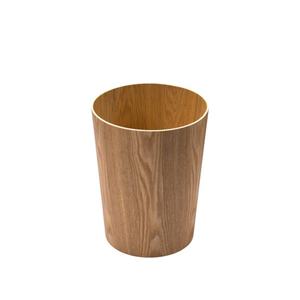 Bidone della spazzatura in legno unico di alta qualità senza coperchio moderno Hotel adatto bidone della spazzatura per rifiuti - Product Image 2