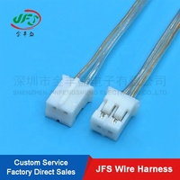 Produsen Kabel Harness Penerangan Cina Jst Xsr Jst PH 2 mm 8 Pin Female RoHS/CCC PVC untuk Konduktor Tembaga Telanjang
