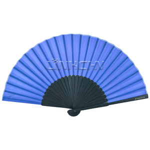 جودة طبيعية مراوح يد خيزران تصميم مخصص دعوة زفاف رسمت مراوح قماش مكسيكي - Product Image 1